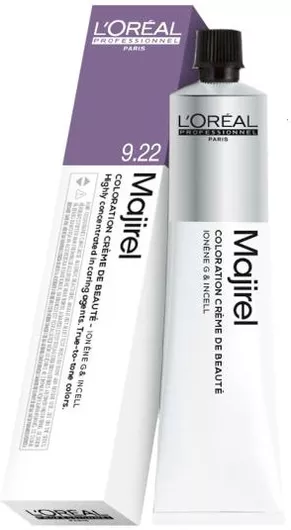 L'Oréal Professionnel Majirel Βαφή Μαλλιών 9.22 Ξανθό Πολύ Ανοιχτό Ιριζέ Βαθύ 50ml