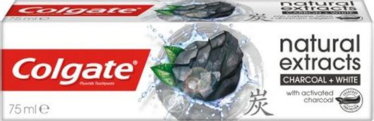 Colgate Colgate Natural Extracts Charcoal Λευκαντική με Ενεργό Άνθρακα 75ml