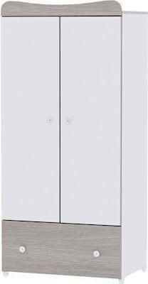 Παιδική Ντουλάπα Lorelli Exclusive 178x80x57cm Λευκό/Μπεζ