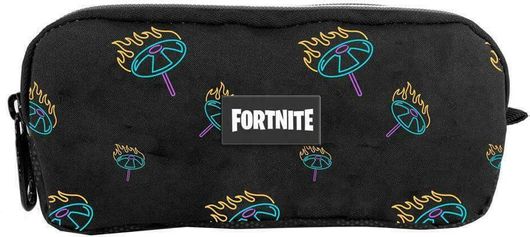 Σχολική Κασετίνα Διακάκης Fortnite με 1 Θήκη Μαύρο 