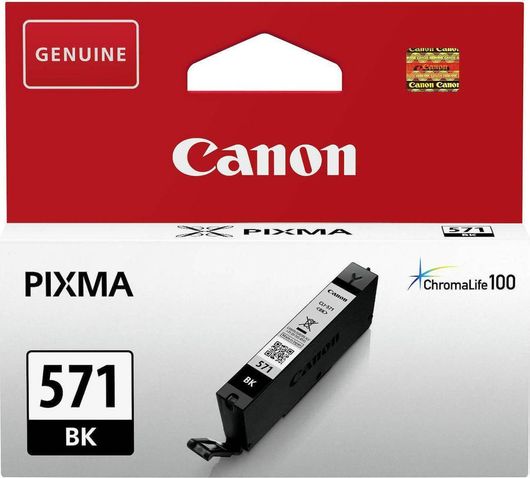Canon CLI-571 Γνήσιο Μελάνι Εκτυπωτή InkJet Μαύρο 0385C001