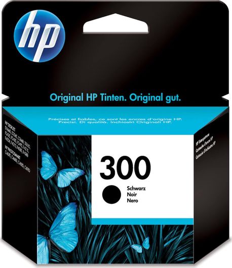Μελάνι Εκτυπωτή InkJet HP 300 InkJet Μαύρο (CC640EE)