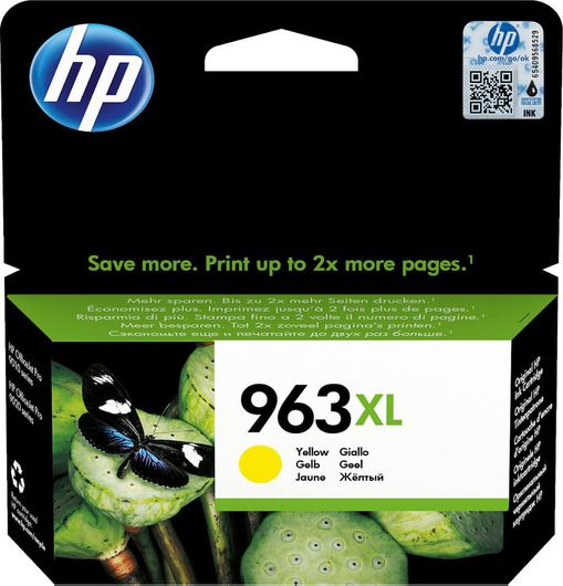 HP 963XL Γνήσιο Μελάνι Εκτυπωτή InkJet Κίτρινο 3JA29AE
