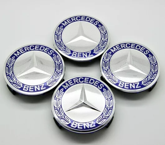 Καπάκια ζάντας Mercedes Benz 7cm 4τμχ