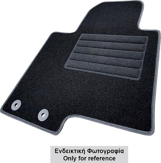 Πατάκια Αυτοκινήτου Cik για Toyota Yaris I 3D 03/99-11/05 4τμχ Μαύρο