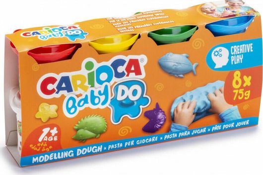 Πλαστοζυμαράκια Carioca Baby Do 8τμχ 75gr