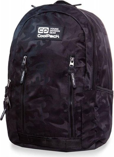 Σχολική Τσάντα Γυμνασίου/Λυκείου Πλάτης Coolpack Impact Ii Army Μαύρο