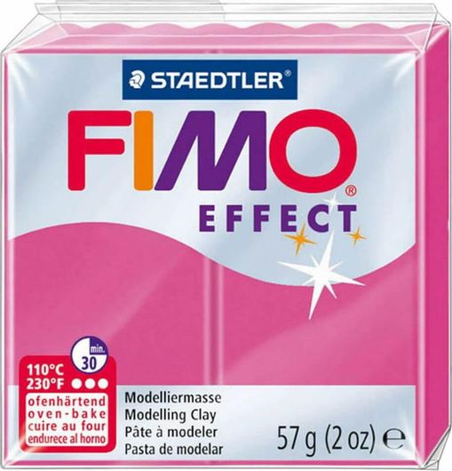 Πηλός Staedtler Fimo Effect Gemstone Ruby Quartz 56gr