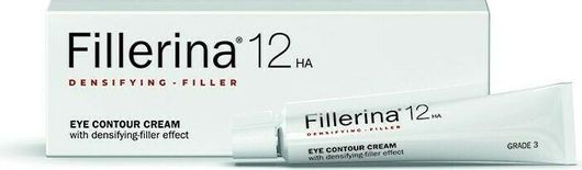 Κρέμα Ματιών Labo Fillerina 12HA Densifying-Filler Grade 3 Αντιγηραντική & Συσφικτική με Υαλουρονικό Οξύ 15ml
