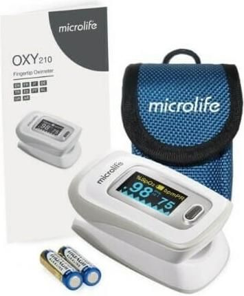 Παλμικό Οξύμετρο Microlife Oxy 210 Δακτύλου Λευκό