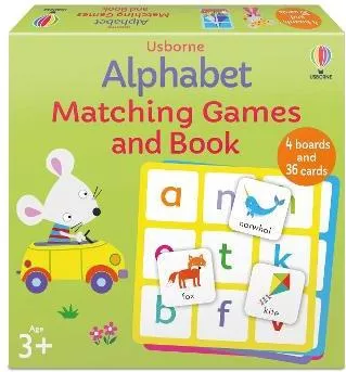 Alphabet Matching Games and Book