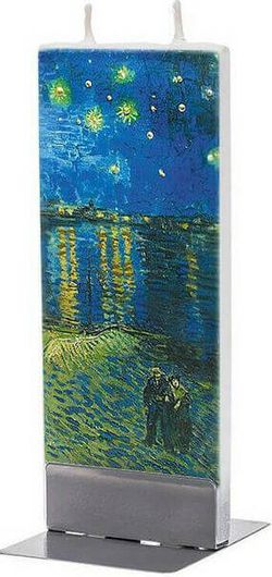 Κερί Flatyz Van Gogh Starry Night Over The Rhone 5.9cm Πολύχρωμο