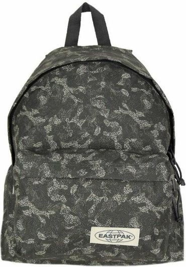Σχολική Τσάντα Πλάτης Γυμνασίου - Λυκείου Eastpak Padded Pak'r Camo'ed Dot σε Χακί χρώμα Μ31 x Π18 x Υ40cm