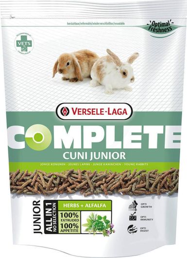 Τροφή Τρωκτικών Versele Laga Cuni Junior Complete με Βότανα και AlfaAlfa 1.75kg