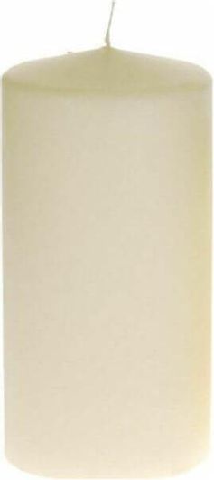 Κερί Iliadis Διακοσμητικό 9x18cm Μπεζ Εκρού