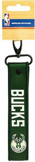 Μπρελόκ Back Me Up NBA Lanyard Milwaukee Bucks Green 558-50515