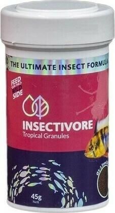 Τροφή Ψαριών Insectivore Tropical Granules για Τροπικά Ψάρια 100ml