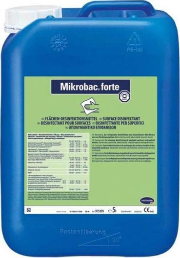 Απολυμαντικό Επιφανειών Hartmann Mikrobac Forte 5lt