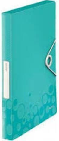Κουτί Αρχειοθέτησης με Λάστιχο Leitz Wow 4629 Pp Ice Blue