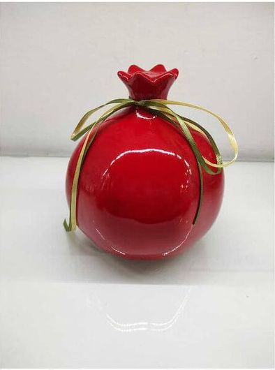 Ρόδι Iliadis 10x10x11 Κεραμικό Κόκκινο