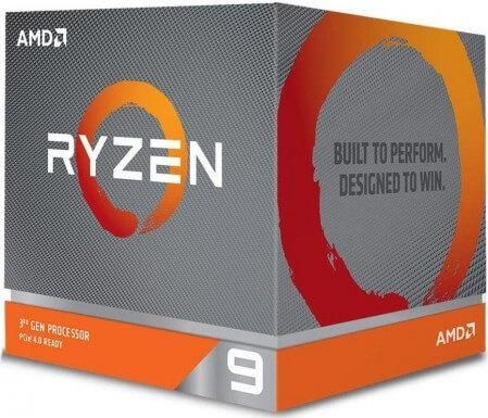 Επεξεργαστής AMD Ryzen 9 3900X 3.8GHz 12 Πυρήνων για Socket AM4 σε Κουτί με Ψύκτρα