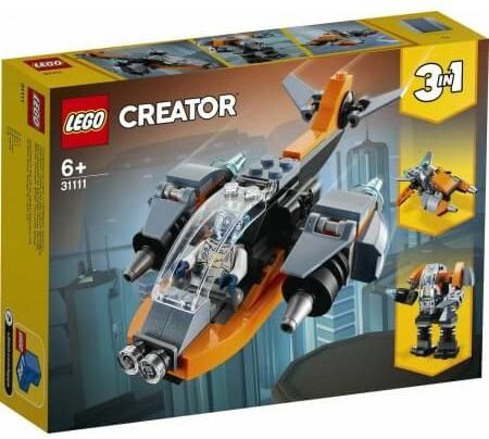 LEGO Creator: 3 In 1 Cyber Drone για 6+ ετών