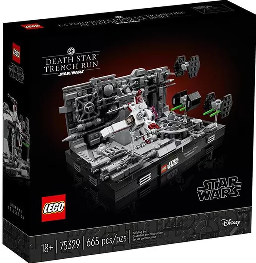 Lego Star Wars: Death Star Trench Run Diorama για 18+ Ετών #75329