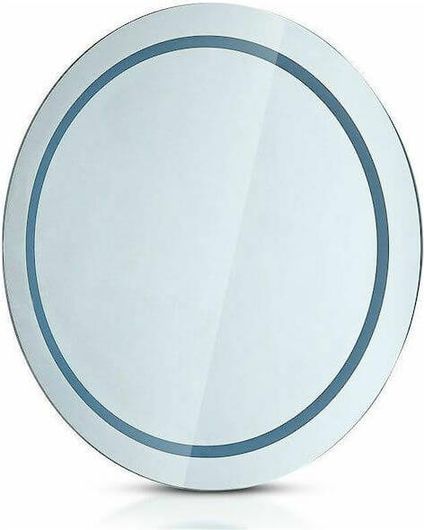 Καθρέπτης Μπάνιου V-TAC 40481 Led από Μέταλλο Στρογγυλός 60x60cm