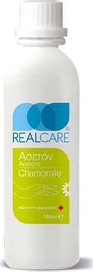Ασετόν Νυχιών Real Care Chamomile με 'Ελαιο Χαμομηλιού 180ml