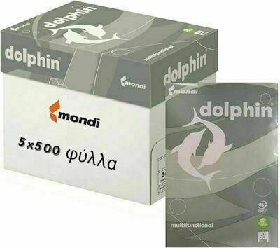 Χαρτί Εκτύπωσης Dolphin Sheets Box A4 80gr/m² 2500 φύλλα