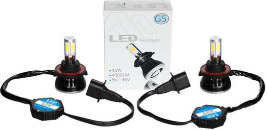 Led Hb3 40W με Canbus Kit Αυτοκινήτου 12/24V 6000K