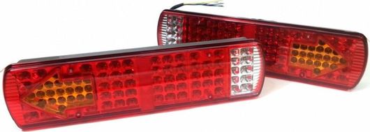 Φανάρι Φορτηγού Πίσω 24V Φρένων, Φλας με Βέλος, Όπισθεν, Πορείας