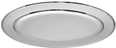 Πιατέλα Inox Οβαλ 25cm Max Home 406525
