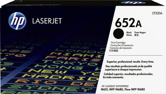 Toner Laser Εκτυπωτή HP 652A Μαύρο 11500 Σελίδων (CF320A)