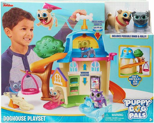 Giochi Preziosi Παιχνίδι Μινιατούρα Puppy Dog Pals Doghouse Playset για 3+ Ετών