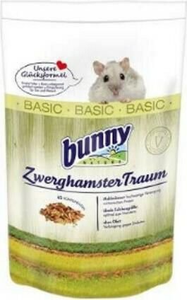 Τροφή Τρωκτικών Bunny Nature Rabbit Dream Basic για Χάμστερ 600gr