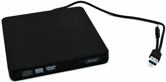 Εξωτερικός Οδηγός Εγγραφής/Ανάγνωσης DVD/CD Andowl Q-GF300 για Desktop / Laptop Μαύρο
