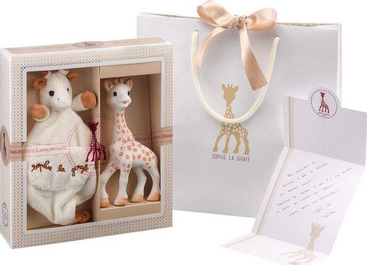 Σετ Δώρου για Μωρά Sophie La Girafe Sophisticated Tenderness