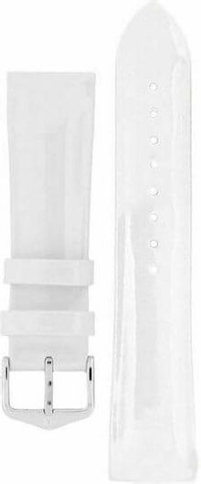 Λουράκι Hirsch Diva Δερμάτινο 18mm Λευκό