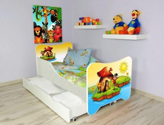 Κρεβάτι DecoBebe Happy Kitty Elf 140x70