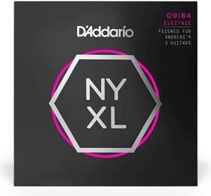 Χορδές Daddario D'Addario NYXL0984SB 8χορδης Ηλεκτρικής Κιθάρας Strandberg Σετ