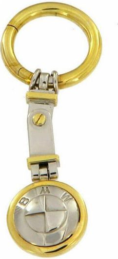 Μπρελόκ Fa Cad'oro από Χρυσό & Λευκόχρυσο 14Κ BWM MPF42