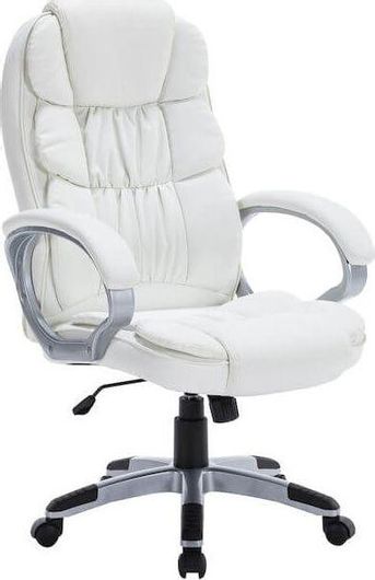 Πολυθρόνα Διευθυντή Massage Woodwell BF7300 PU Λευκό