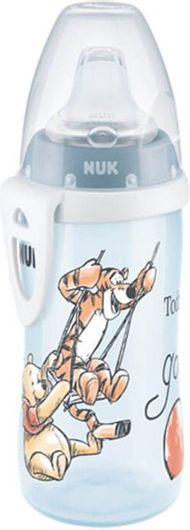 Παγουράκι Nuk Active Cup Disney Winnie the Pooh με Ρύγχος Σιλικόνης 12+ Μηνών 300ml Μπλε
