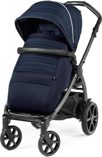 Καρότσι Μωρού Peg Perego New Book Navy Μπλε