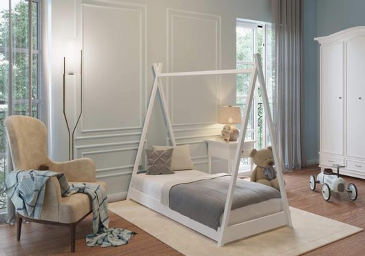 Κρεβάτι Προεφηβικό Decobebe Tipi & Στρώμα Apollon latex 2cm 140x70