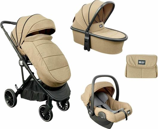 Πολυκαρότσι Μωρού Kikka Boo Cherie 3 σε 1 Μπεζ