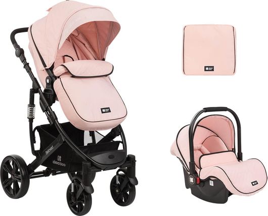 Πολυκαρότσι Μωρού Kikka Boo Beloved 3 σε 1 Ροζ