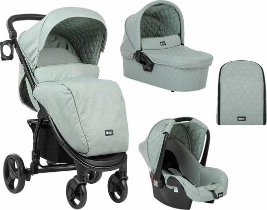 Πολυκαρότσι Μωρού Kikka Boo Madrid 3 σε 1 Πράσινο