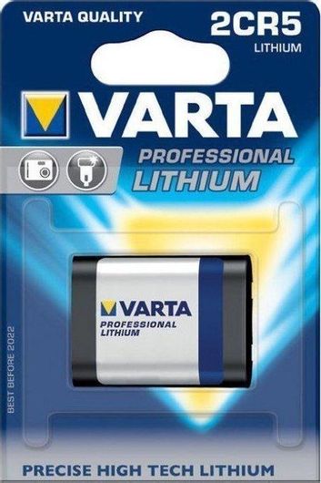 Μπαταρία Λιθίου Varta Professional Lithium 2CR5 6V 1τμχ